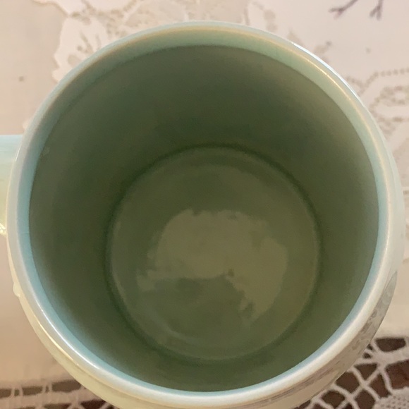 HOLLAND DELFT BLUE LARGE COFFEE CUP MUG WINDMILL SOUVENIR “KLM” VINTAGE VTG - Picture 6 of 13